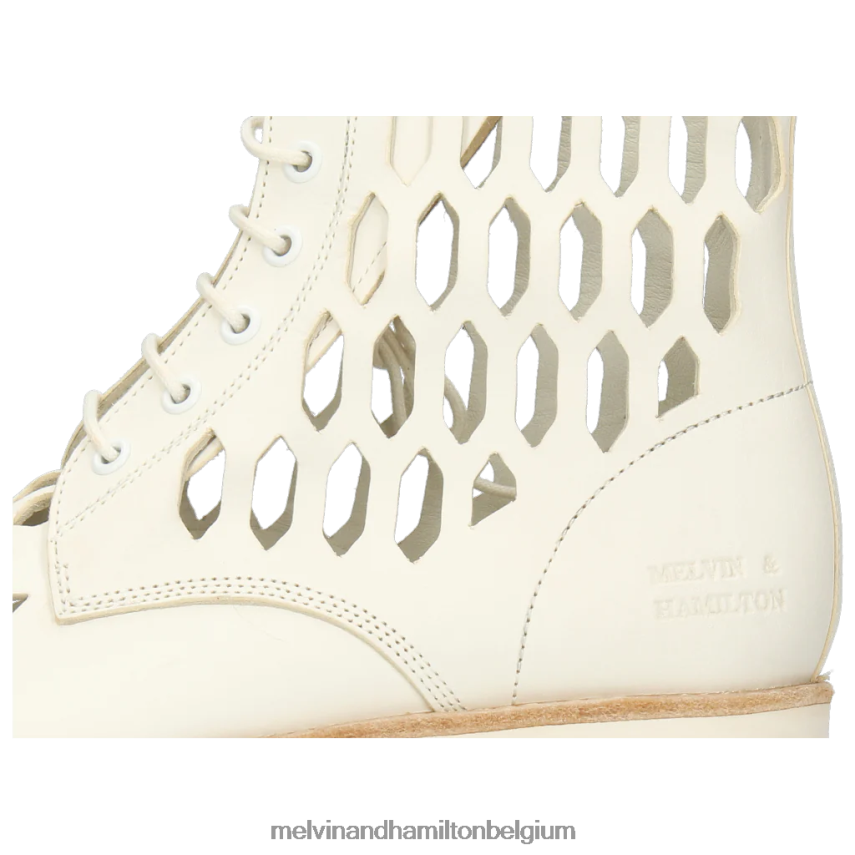 Melvin & Hamilton enkel laarzen wit vrouwen selina 51 V488DN1079