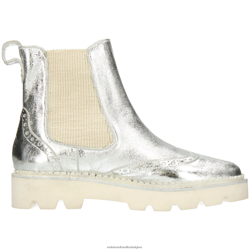 Melvin & Hamilton enkel laarzen zilver vrouwen Jade 8 V488DN990