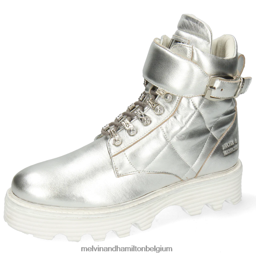 Melvin & Hamilton enkel laarzen zilver vrouwen Leonie 11 V488DN1102