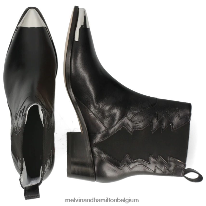 Melvin & Hamilton enkel laarzen zwart vrouwen 1 mei V488DN1133