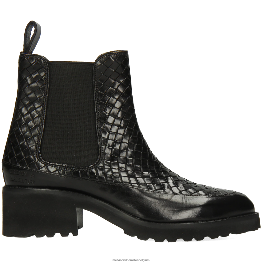 Melvin & Hamilton enkel laarzen zwart vrouwen Abigaïl 1 V488DN924