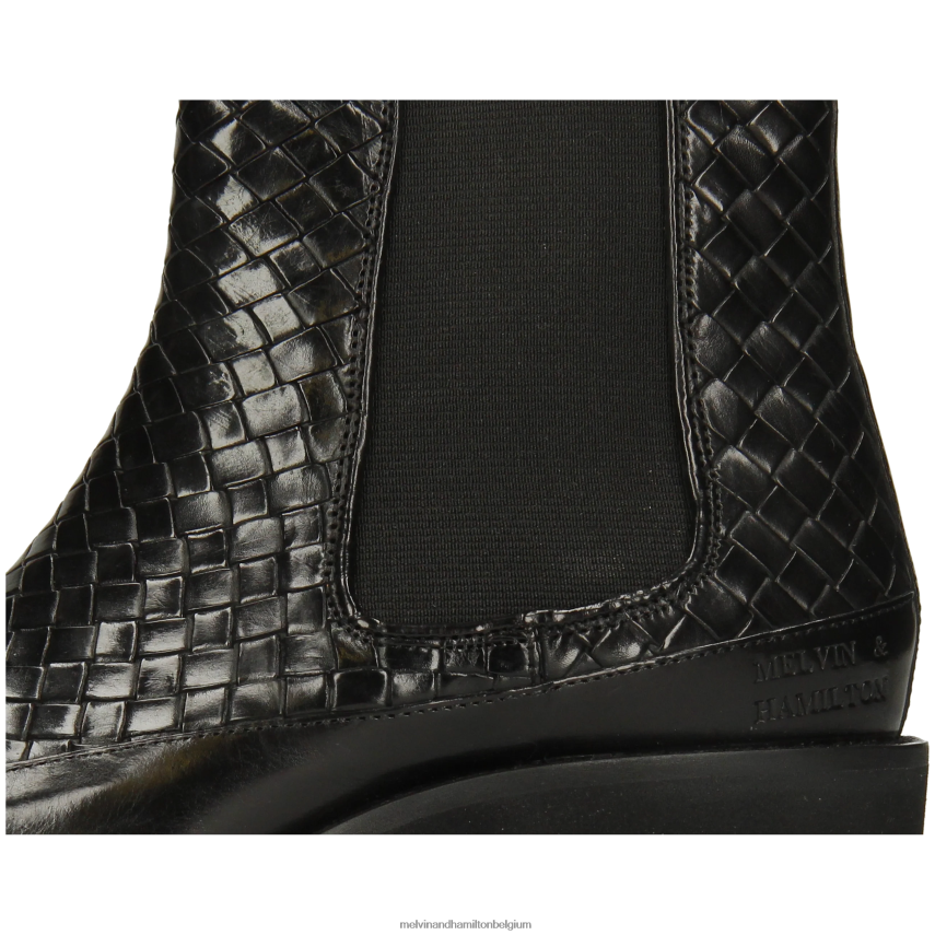 Melvin & Hamilton enkel laarzen zwart vrouwen Abigaïl 1 V488DN924