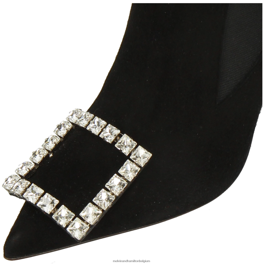 Melvin & Hamilton enkel laarzen zwart vrouwen Alena 5 V488DN811