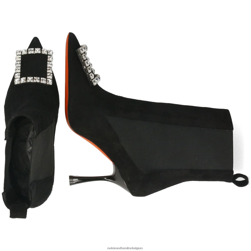 Melvin & Hamilton enkel laarzen zwart vrouwen Alena 5 V488DN811