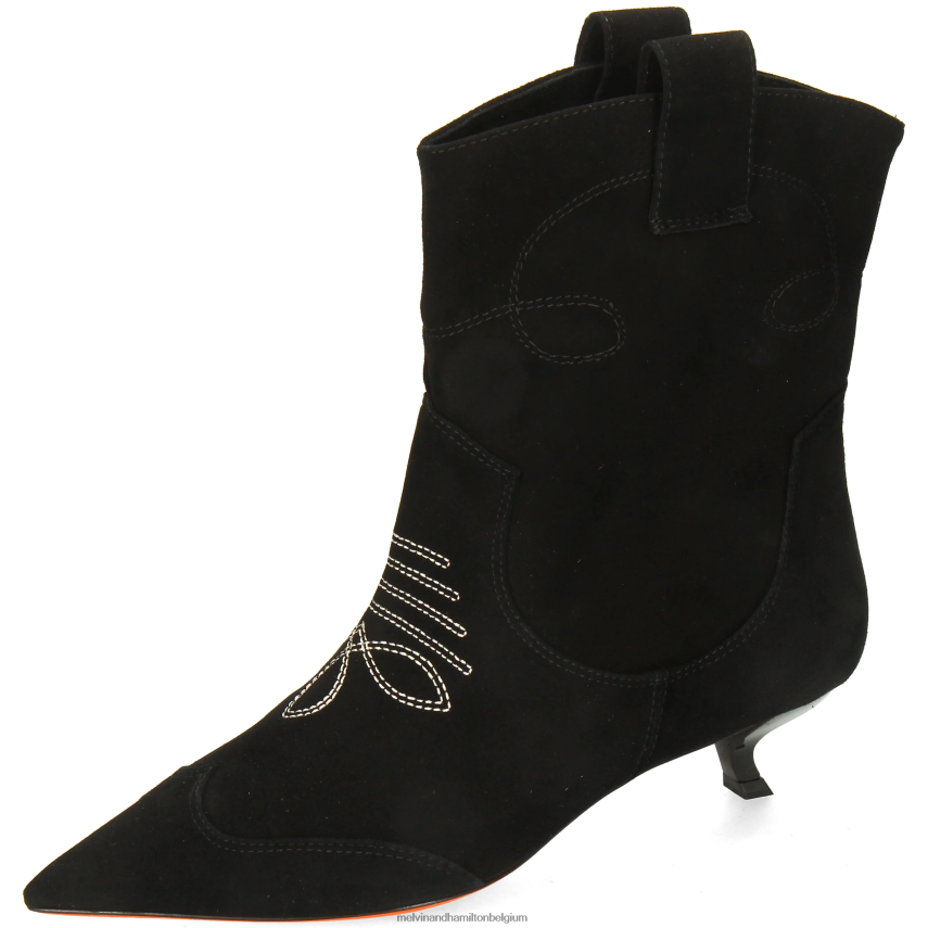 Melvin & Hamilton enkel laarzen zwart vrouwen Aurora 1 V488DN843