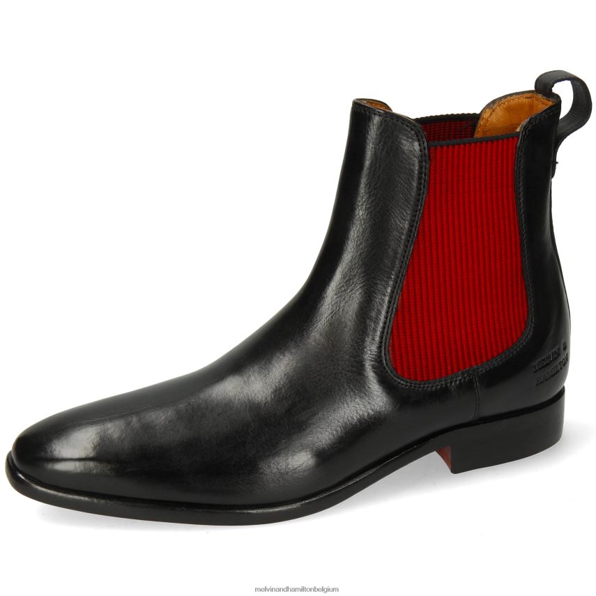 Melvin & Hamilton enkel laarzen zwart vrouwen Emma 8 V488DN1025