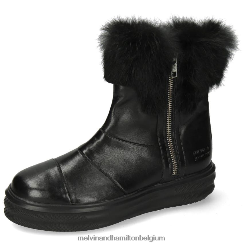 Melvin & Hamilton enkel laarzen zwart vrouwen Fay 10 V488DN1030