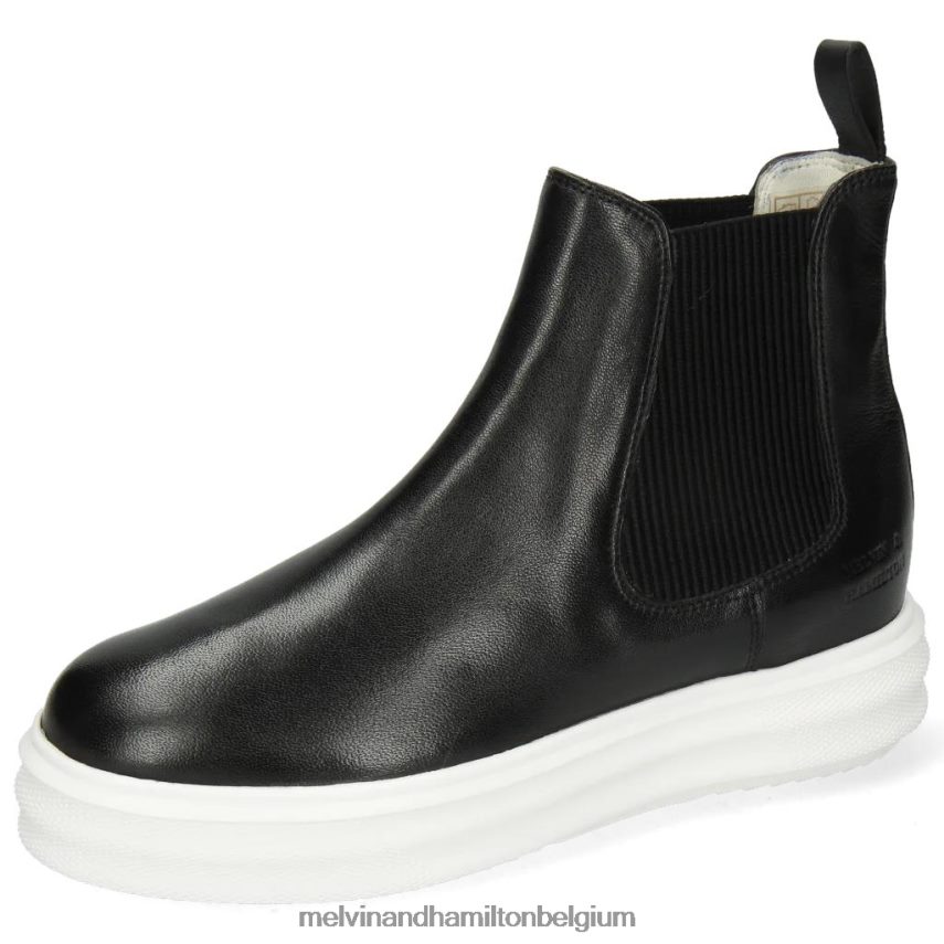 Melvin & Hamilton enkel laarzen zwart vrouwen Fay 1 V488DN1070