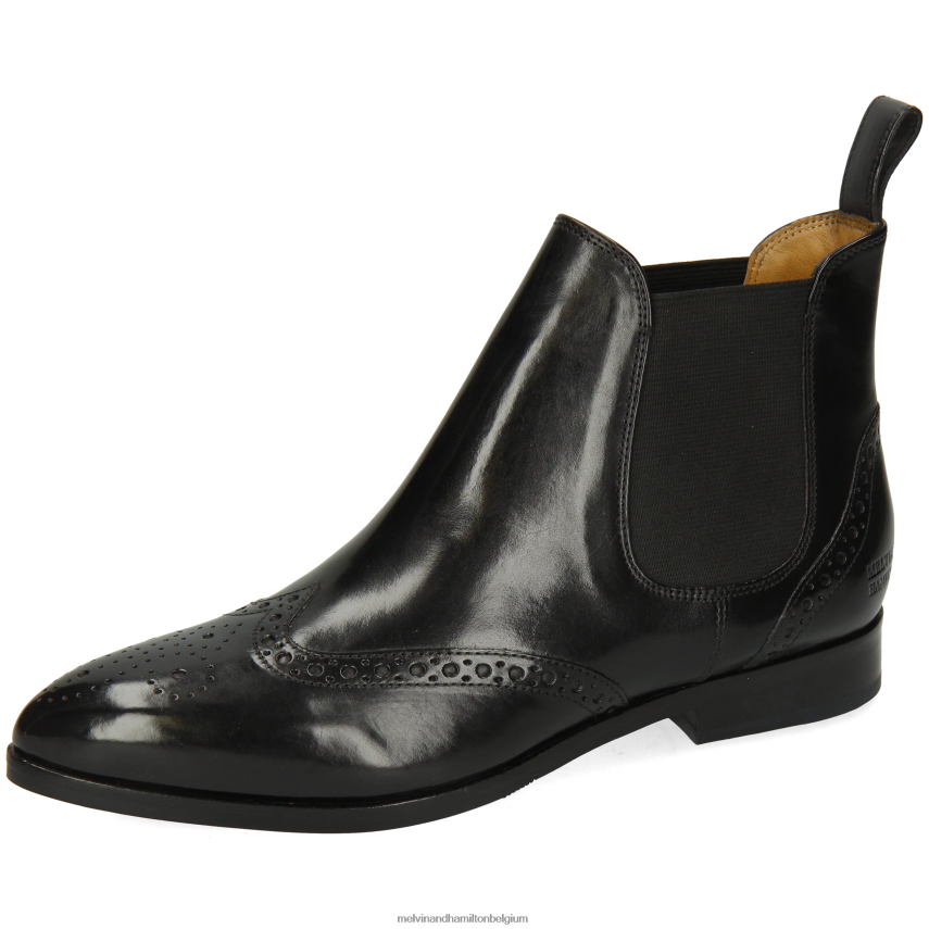 Melvin & Hamilton enkel laarzen zwart vrouwen Jessy 4 V488DN1105