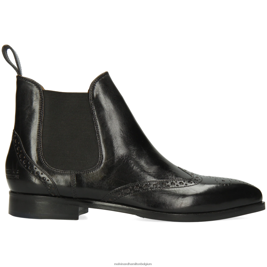 Melvin & Hamilton enkel laarzen zwart vrouwen Jessy 4 V488DN1105