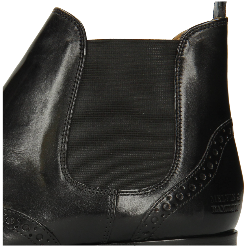 Melvin & Hamilton enkel laarzen zwart vrouwen Jessy 4 V488DN1105