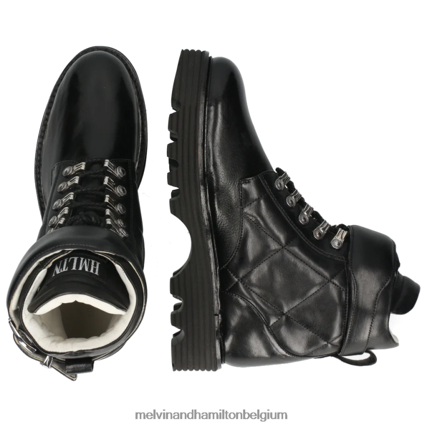 Melvin & Hamilton enkel laarzen zwart vrouwen Leonie 11 V488DN1063