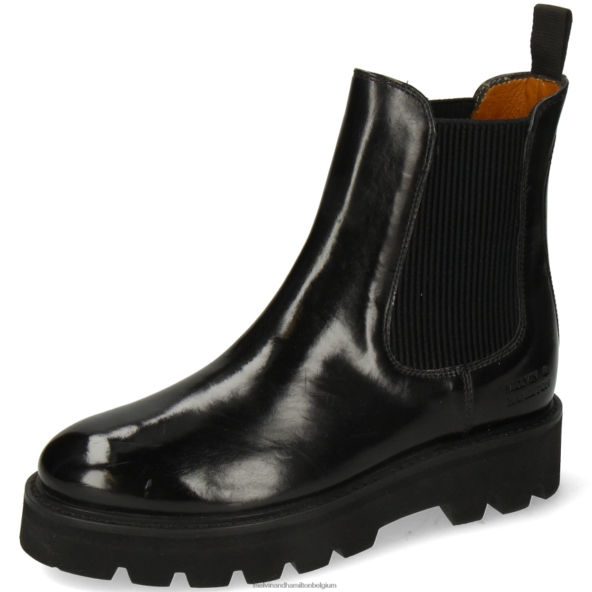 Melvin & Hamilton enkel laarzen zwart vrouwen Leonie 5 V488DN810