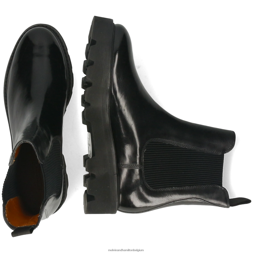 Melvin & Hamilton enkel laarzen zwart vrouwen Leonie 5 V488DN810