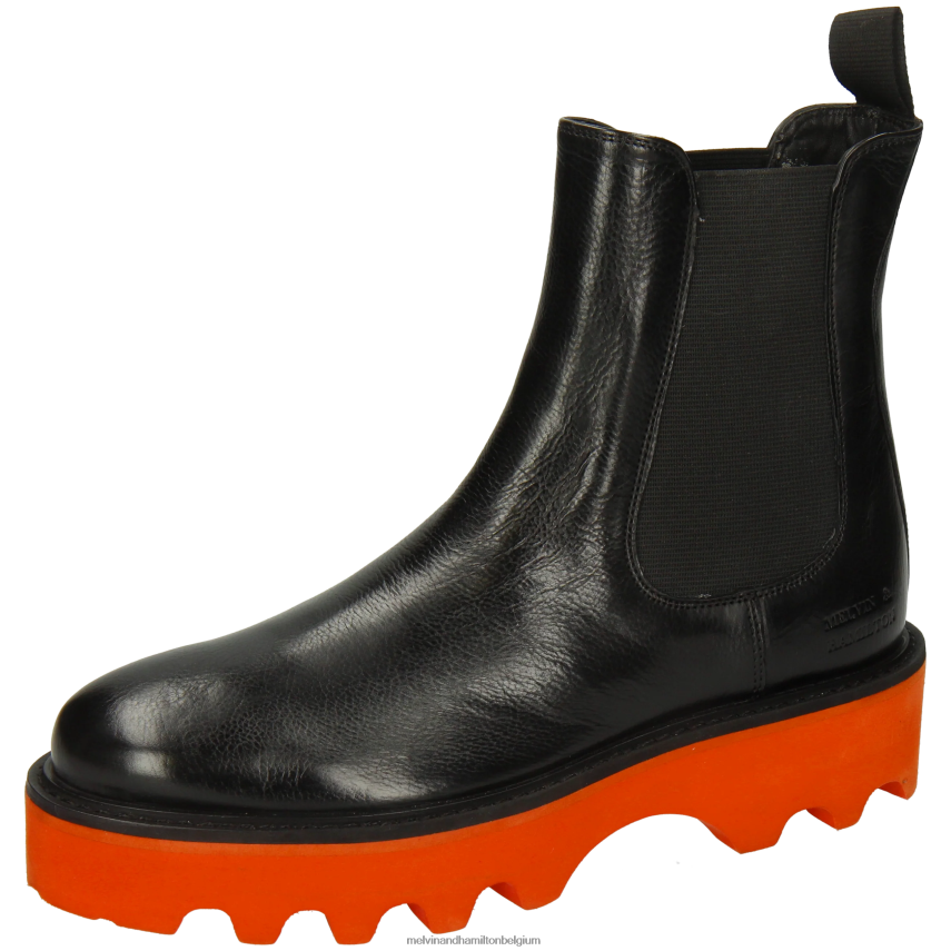 Melvin & Hamilton enkel laarzen zwart vrouwen Leonie 5 V488DN876