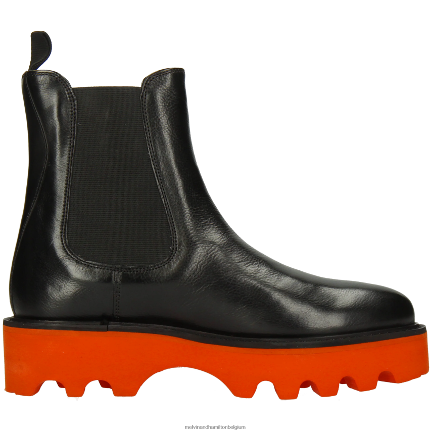 Melvin & Hamilton enkel laarzen zwart vrouwen Leonie 5 V488DN876