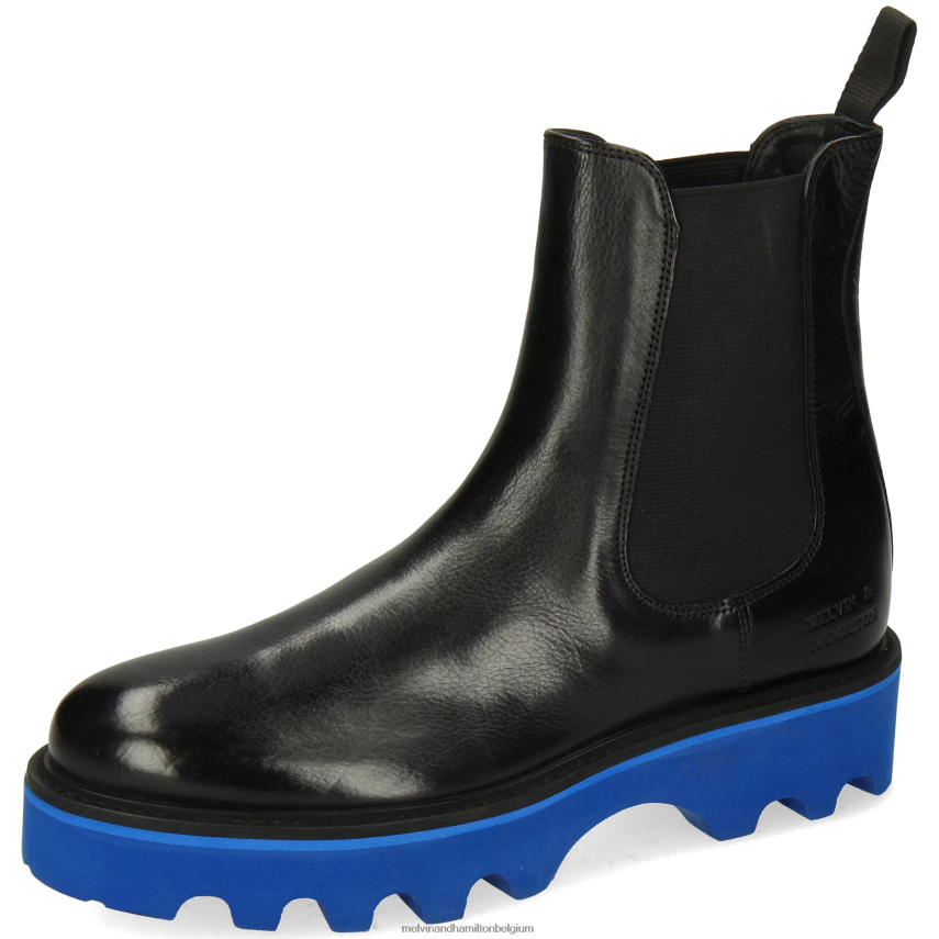 Melvin & Hamilton enkel laarzen zwart vrouwen Leonie 5 V488DN926