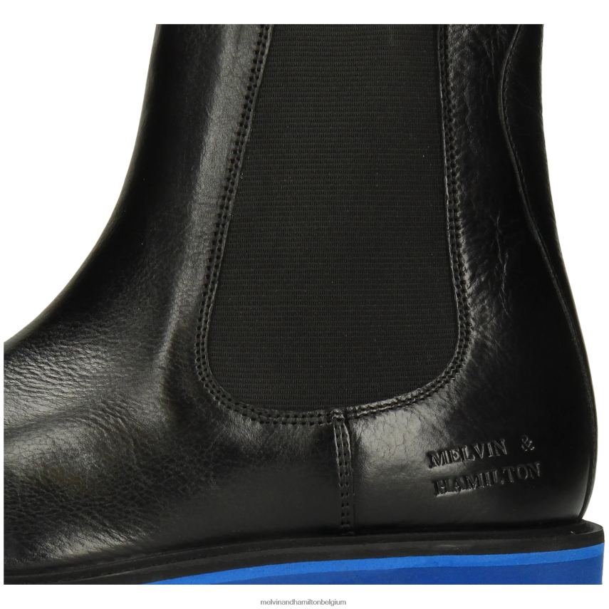 Melvin & Hamilton enkel laarzen zwart vrouwen Leonie 5 V488DN926