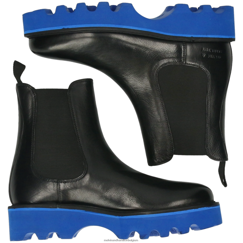 Melvin & Hamilton enkel laarzen zwart vrouwen Leonie 5 V488DN926