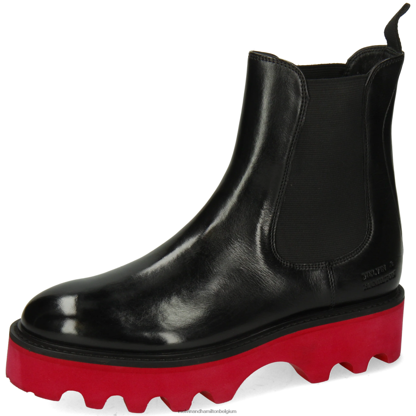 Melvin & Hamilton enkel laarzen zwart vrouwen Leonie 5 V488DN941