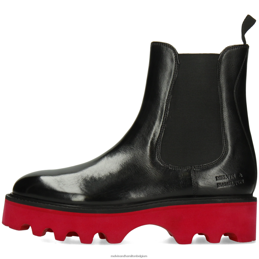 Melvin & Hamilton enkel laarzen zwart vrouwen Leonie 5 V488DN941