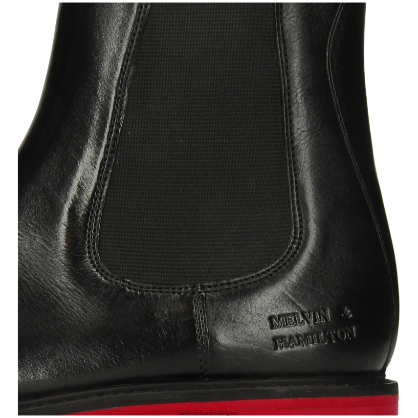 Melvin & Hamilton enkel laarzen zwart vrouwen Leonie 5 V488DN941