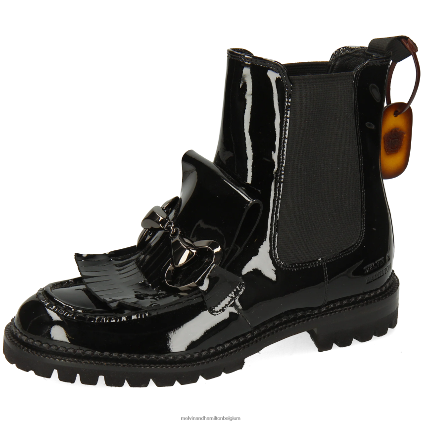 Melvin & Hamilton enkel laarzen zwart vrouwen Maria 11 V488DN959