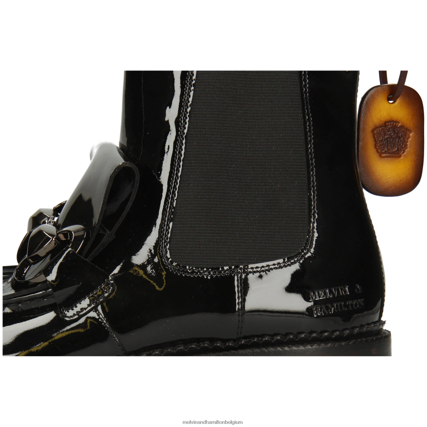 Melvin & Hamilton enkel laarzen zwart vrouwen Maria 11 V488DN959