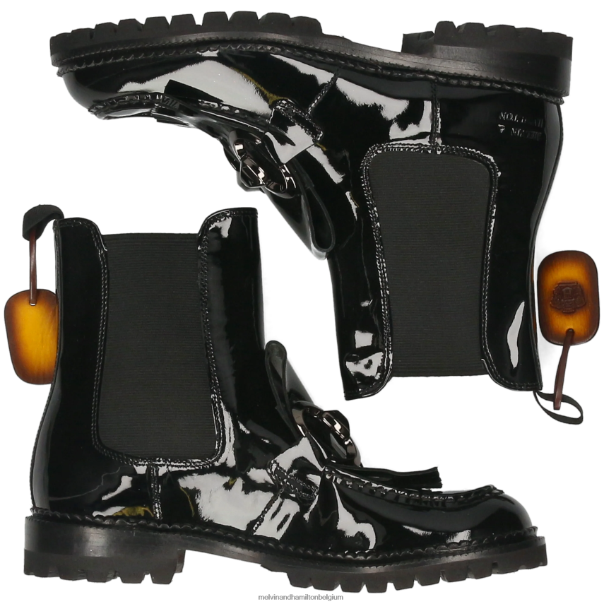 Melvin & Hamilton enkel laarzen zwart vrouwen Maria 11 V488DN959