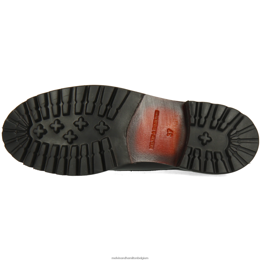 Melvin & Hamilton enkel laarzen zwart vrouwen Regine 7 V488DN792