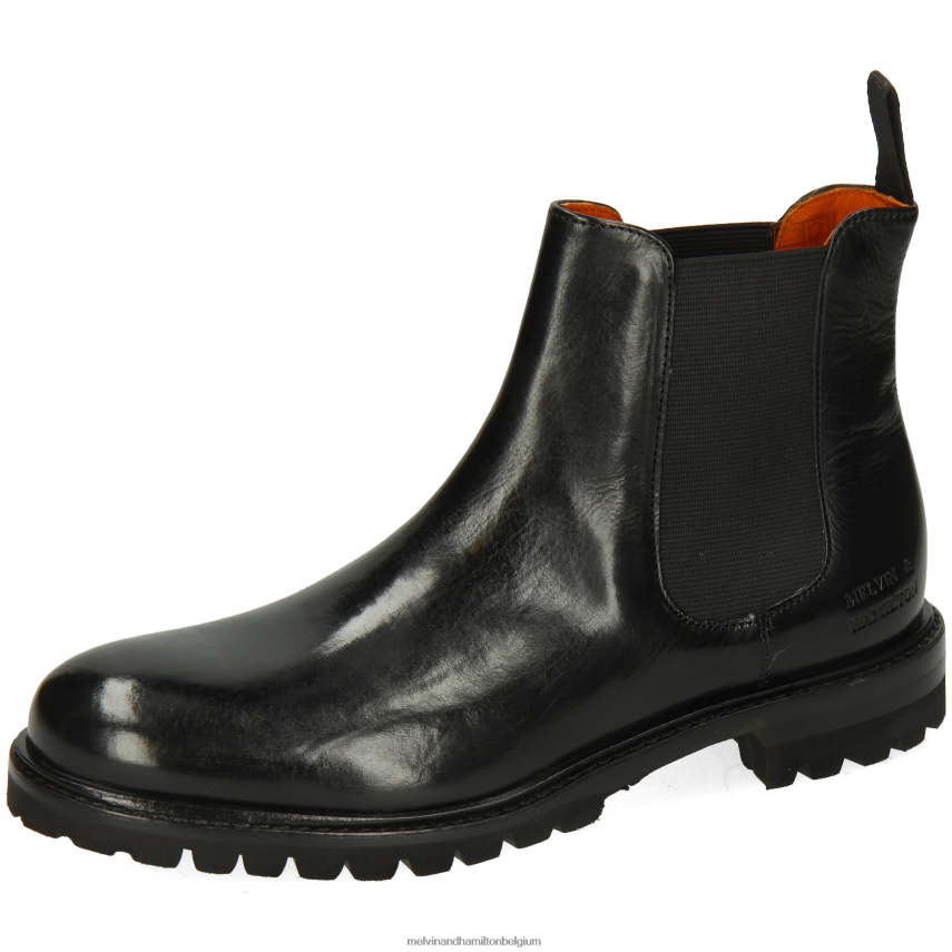 Melvin & Hamilton enkel laarzen zwart vrouwen Regine 8 V488DN828