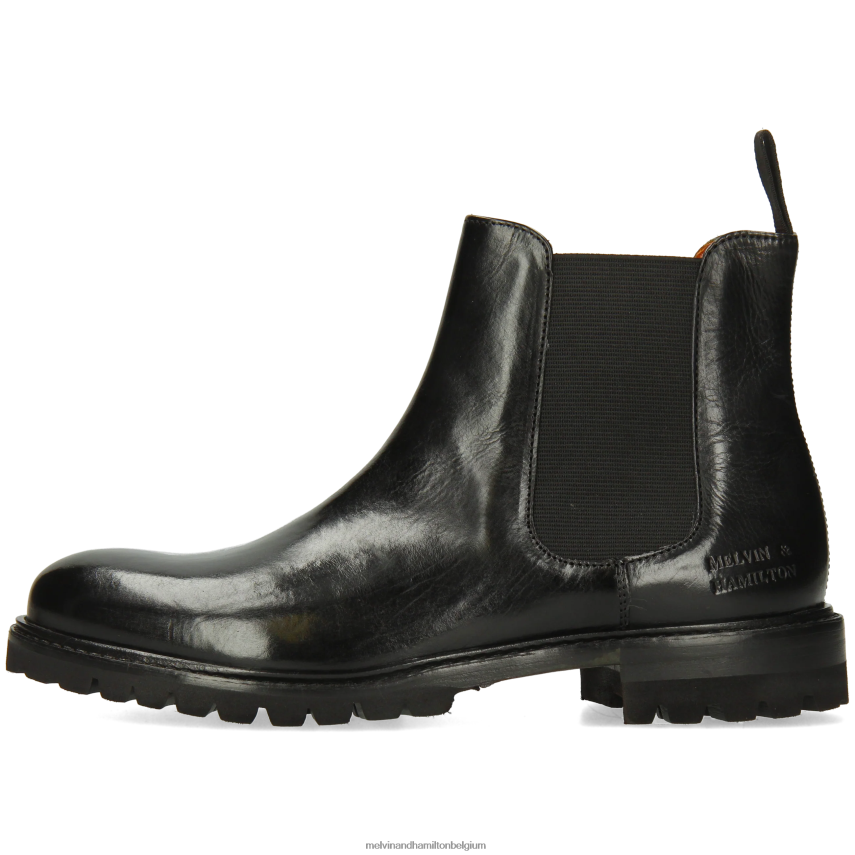 Melvin & Hamilton enkel laarzen zwart vrouwen Regine 8 V488DN828