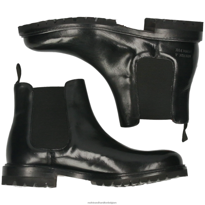 Melvin & Hamilton enkel laarzen zwart vrouwen Regine 8 V488DN828