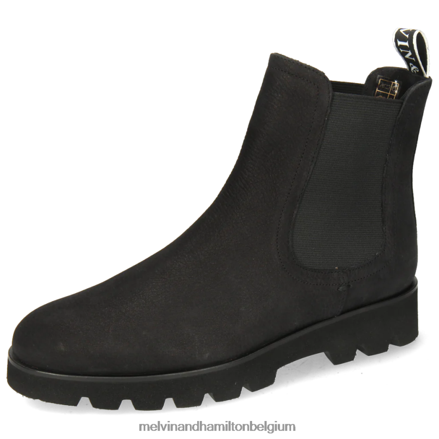 Melvin & Hamilton enkel laarzen zwart vrouwen Susan 100 V488DN1068