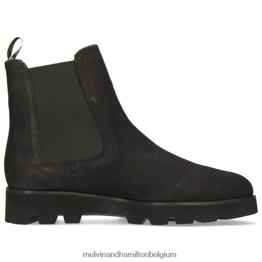 Melvin & Hamilton enkel laarzen zwart vrouwen Susan 100 V488DN1068