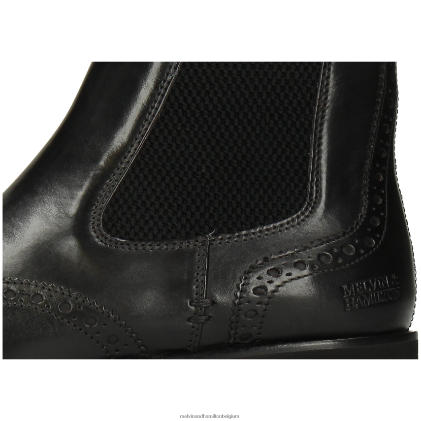 Melvin & Hamilton enkel laarzen zwart vrouwen Susan 111 V488DN780