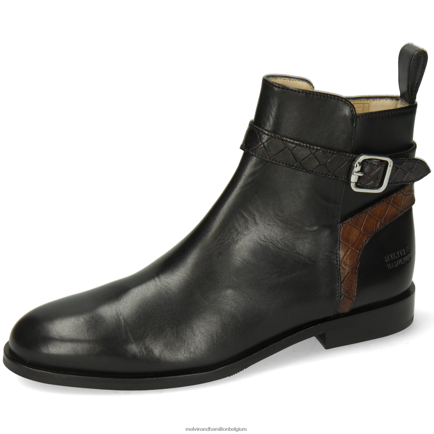 Melvin & Hamilton enkel laarzen zwart vrouwen Susan 116 V488DN920