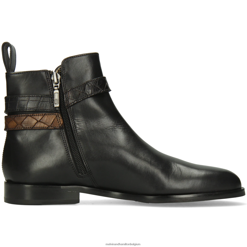 Melvin & Hamilton enkel laarzen zwart vrouwen Susan 116 V488DN920