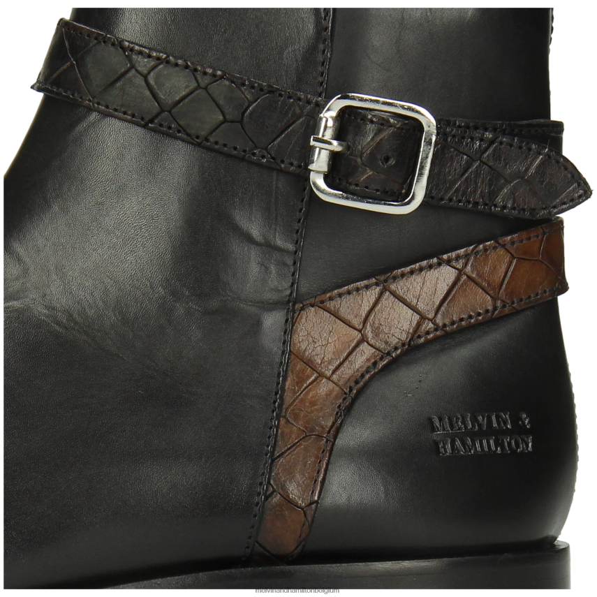 Melvin & Hamilton enkel laarzen zwart vrouwen Susan 116 V488DN920