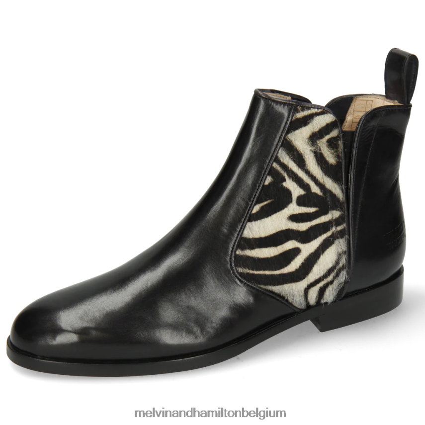 Melvin & Hamilton enkel laarzen zwart vrouwen Susan 34 V488DN1110