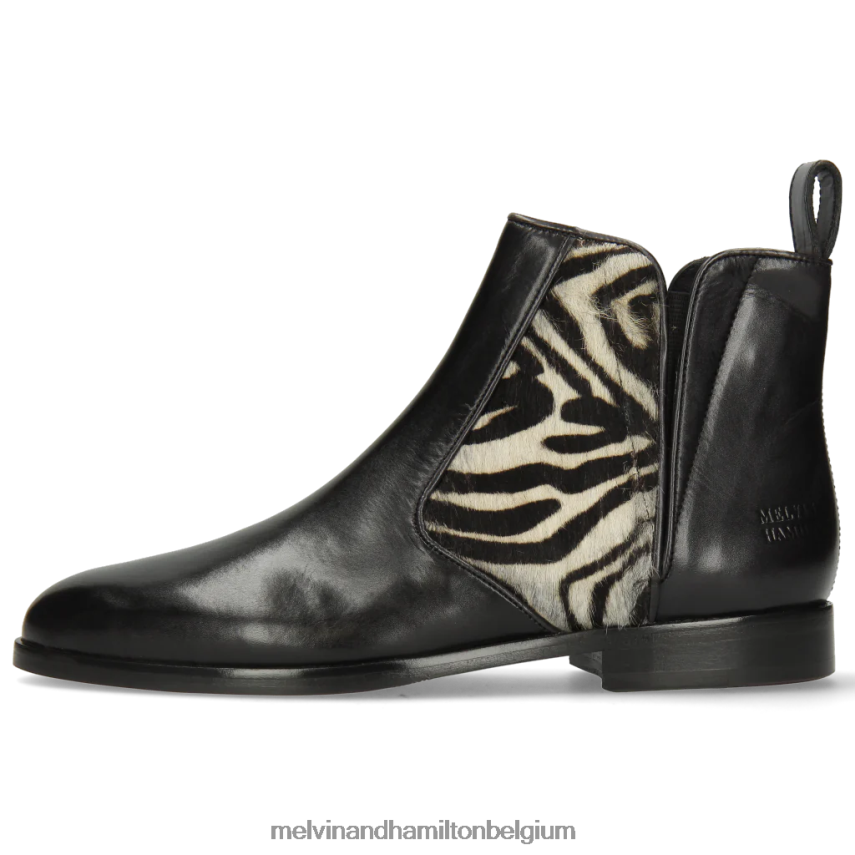 Melvin & Hamilton enkel laarzen zwart vrouwen Susan 34 V488DN1110