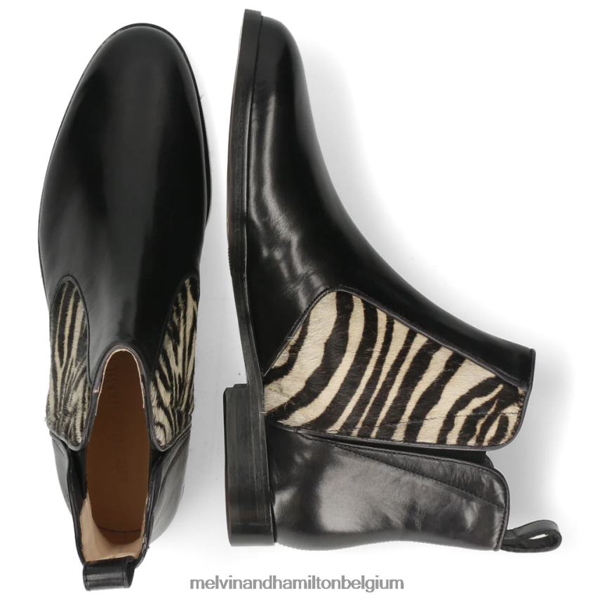 Melvin & Hamilton enkel laarzen zwart vrouwen Susan 34 V488DN1110