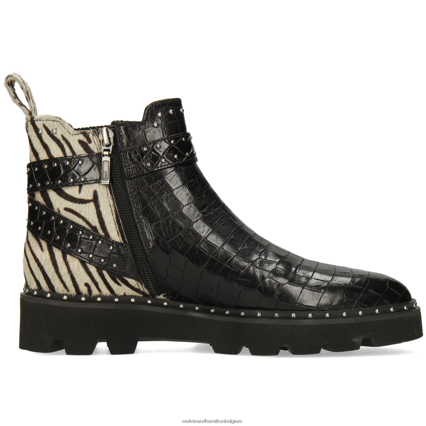 Melvin & Hamilton enkel laarzen zwart vrouwen Susan 68 V488DN928