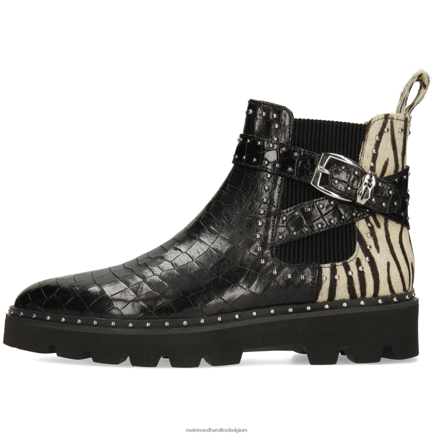 Melvin & Hamilton enkel laarzen zwart vrouwen Susan 68 V488DN928