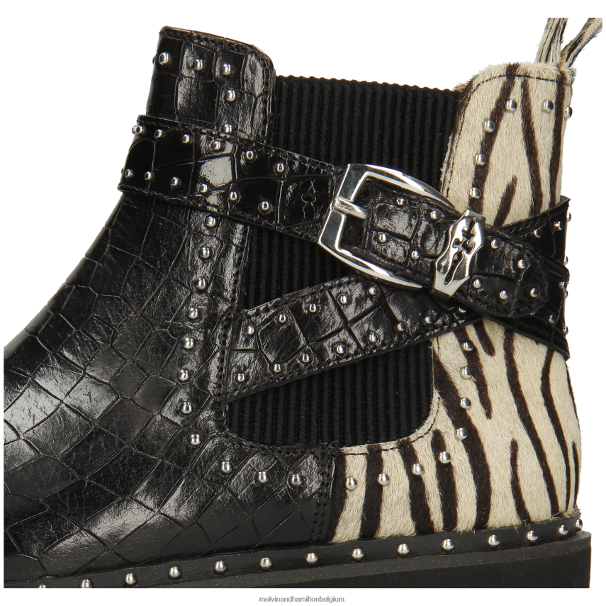 Melvin & Hamilton enkel laarzen zwart vrouwen Susan 68 V488DN928