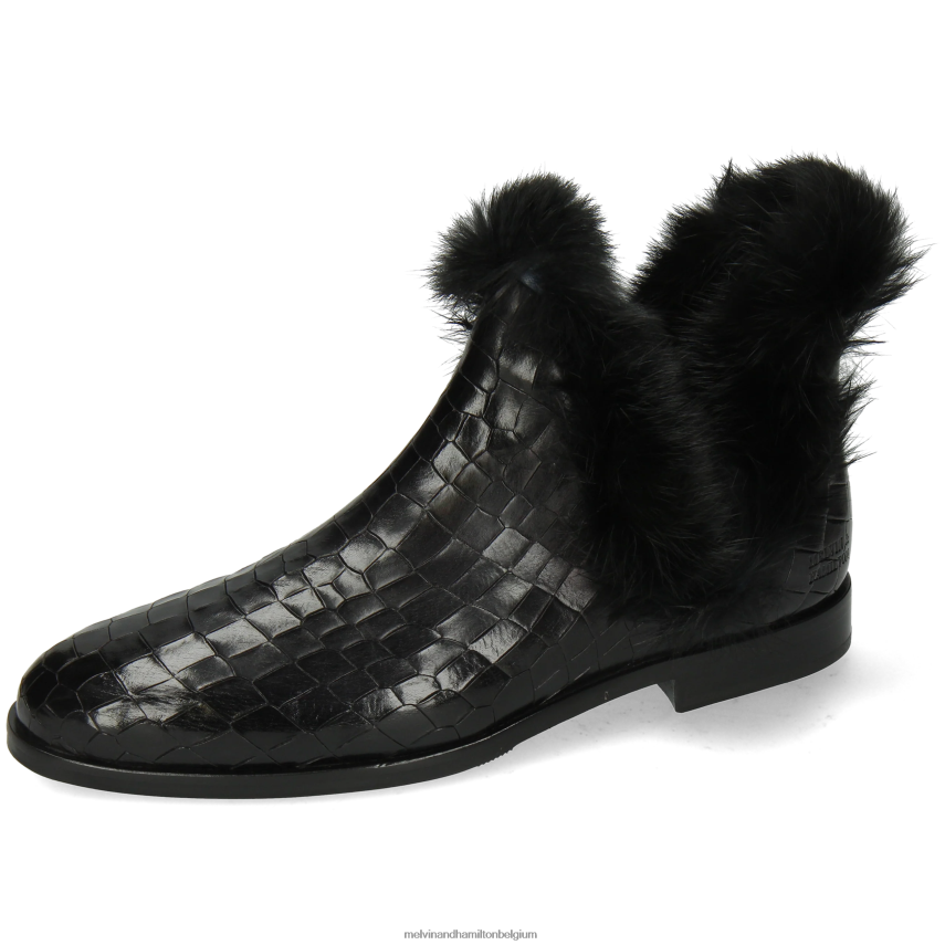 Melvin & Hamilton enkel laarzen zwart vrouwen Susan 92 V488DN1093