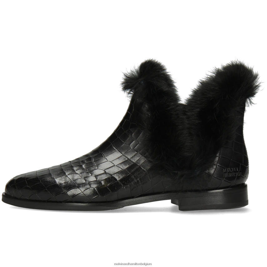 Melvin & Hamilton enkel laarzen zwart vrouwen Susan 92 V488DN1093