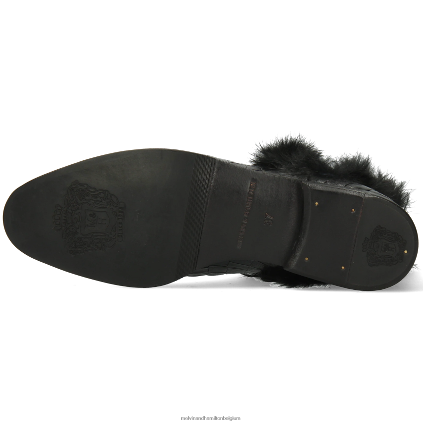 Melvin & Hamilton enkel laarzen zwart vrouwen Susan 92 V488DN1093