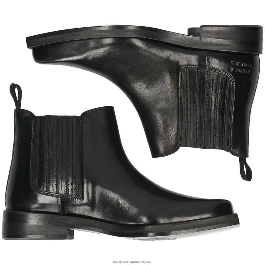 Melvin & Hamilton enkel laarzen zwart vrouwen bella 1 V488DN957