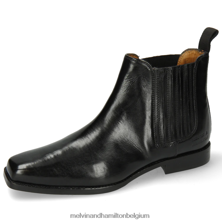 Melvin & Hamilton enkel laarzen zwart vrouwen bella 1 V488DN988